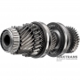 Output shaft No. 2 DQ250 02E (DSG6) — 21T, 22T (Ø 85.90 mm), 31T (Ø 70.90 mm), 32T (Ø 78.25 mm)