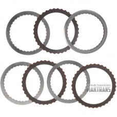 Steel and friction plate kit Clutch 3-5 REVERSE 6T40 6T45