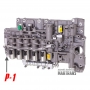 Valve body assembly with solenoids (refurbished) 0C8 TR-80SD - separator plate P-1