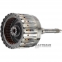 Input shaft with clutch drum E Clutch ZF 6HP26 ZF 6HP28 (total shaft height 308 mm, shaft diameter at the base 30 mm, 7 friction plates)