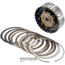 Drum A Clutch / Front Planetary Gear (4 Pinions) FORD 6R60 6R75 6R80 - 4 Friction Discs (Total Kit Thickness 21.35mm)
