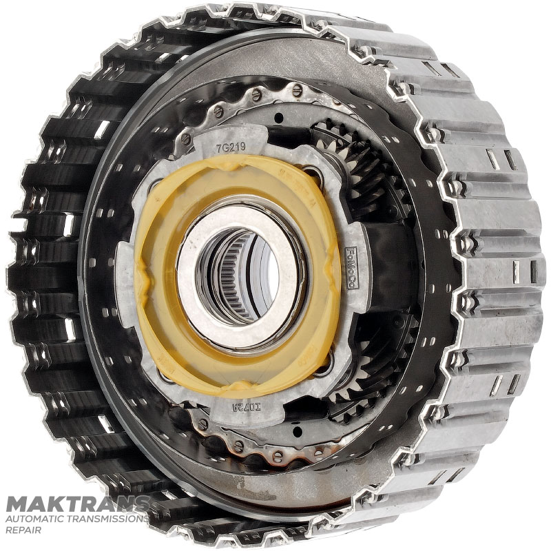 Drum A Clutch / Front Planetary Gear (4 Pinions) FORD 6R60 6R75 6R80 - 4 Friction Discs (Total Kit Thickness 21.35mm)