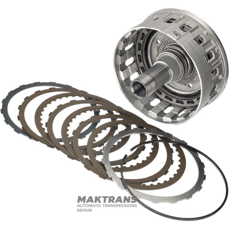Oil Pump Hub, B1 Brake (Type1) Mercedes-Benz 722.9 R2202724224, A2202724224 - Overall Height 245mm (Stator Height (Front) 95mm), 3x3 Single-Way Friction Discs