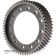 Differential ring gear TF-60SN 09G, (58 teeth, 2 notches, outer diameter 196 mm)