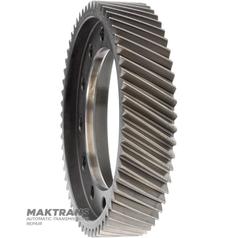 Differential ring gear TF-60SN 09G, (58 teeth, 2 notches, outer diameter 196 mm)
