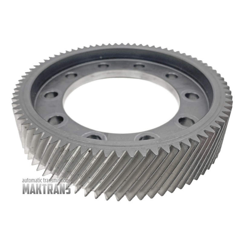 Differential helical gear 458323B830 (76T, OD191mm, 41.90mm, 10 mounting holes)