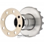 Differential axle gear 4WD Hyundai / KIA A6MF1/2, A8MF1 458373B700 458373B050 — overall height, outer Ø of neck 37 mm / 40 mm, 16 teeth (outer Ø 72.05 mm), 24 (+2) splines