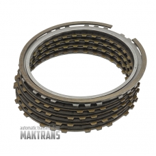 Friction and steel plate kit 3-5-R Clutch A6MF1/2 454253F800  8 friction plates, 30 teeth on the internal side of the plate