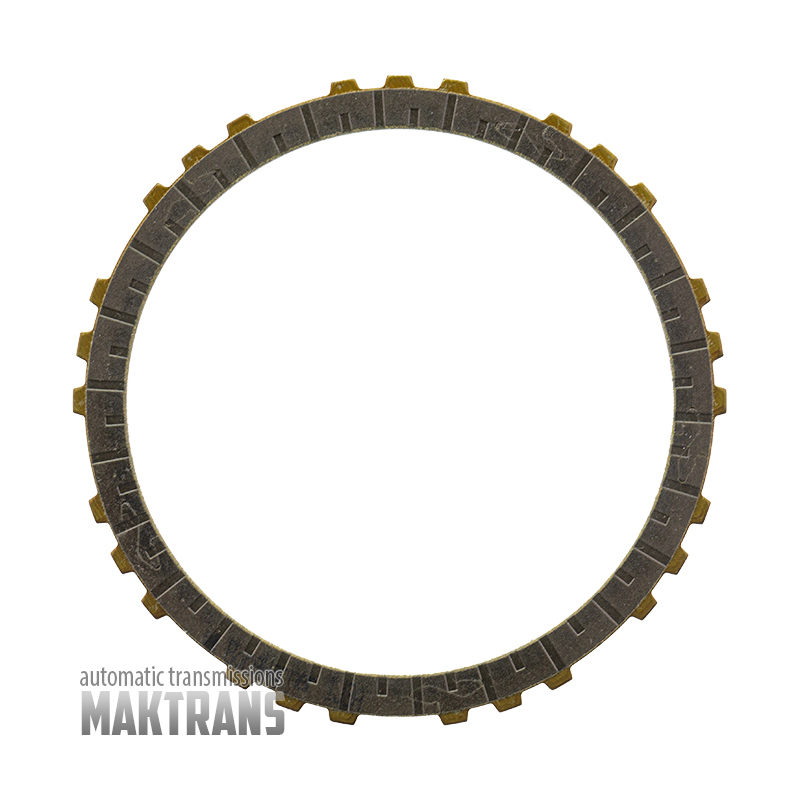 Friction and steel plate kit 3-5-R Clutch A6MF1/2 454253F800  8 friction plates, 30 teeth on the internal side of the plate