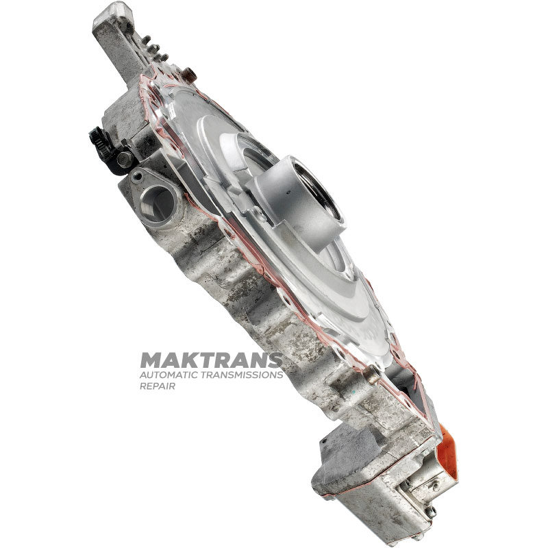 Front Housing Cover A6MF2H Hyundai Sonata, KIA Optima, K5 Hybrid 365003D000 365003D010 - Connector Top