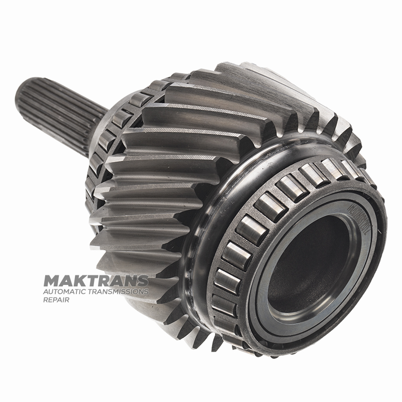 The output shaft with the cardan joint of the integrated transfer case 722.9 is a crosspiece remanufactured at the factory in China, the gear is a new design - 18 splines and 2 "blind splines"
