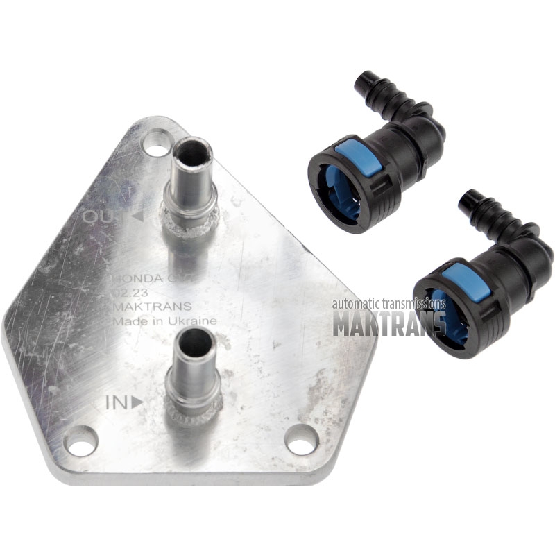 Adapter for connecting additional cooling and filtration HONDA CVT