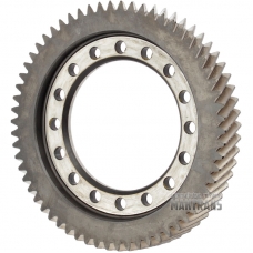 Differential ring gear 6F50 6F55 (OD 229.50 mm, 62T, 2 marks, TH 32 mm, 16 mounting holes)