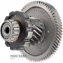 Differential intermediate shaft 6F50 6F55 (18/68 teeth, parking gear 12 teeth)