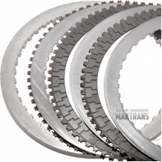 Friction andsteel plate kit F Clutch ( 3 frictions ) FORD 10R80 total set thickness 18 mm / 25 mm