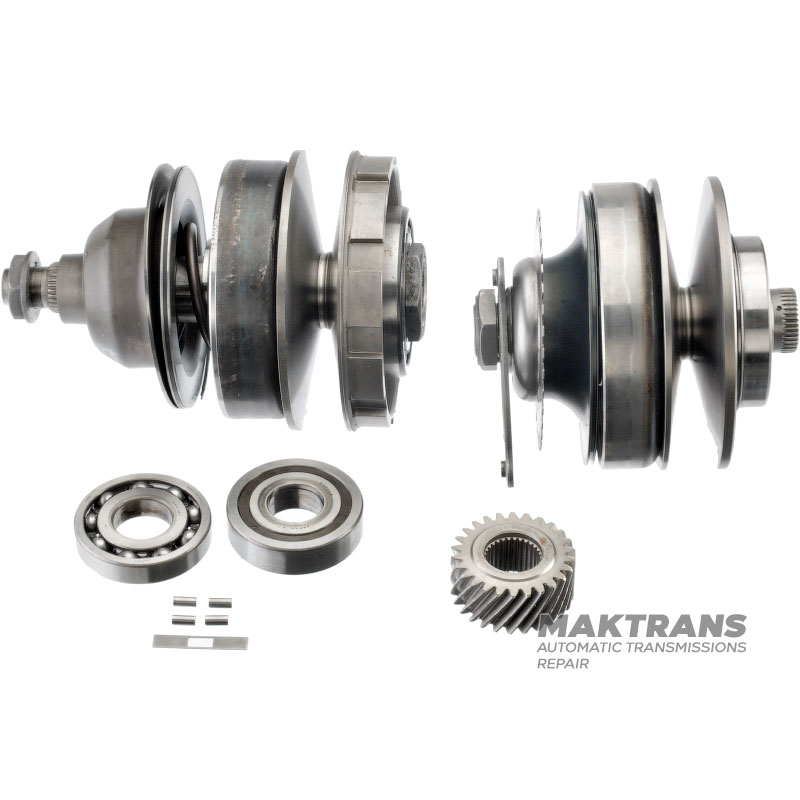 CVT Pulley Kit for Traction Chain [Disassembled, Chain Not Included, Drive Pulley Gear 26 Teeth] JATCO JF017E RE0F10E  outer diameter of the drive pulley bearing - 105 mm