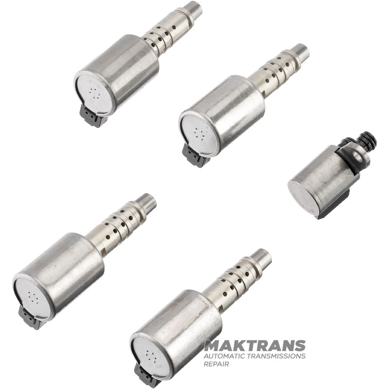 Set of solenoids JF015E RE0F11A GEN2 (5 pcs) 338121SL-XC