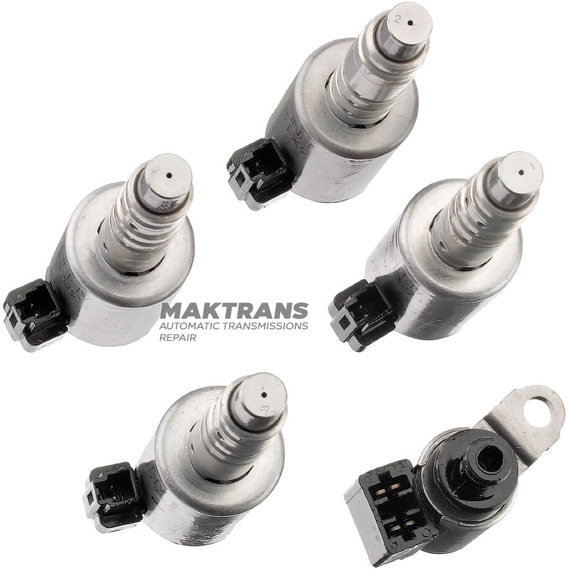 Set of solenoids JF015E RE0F11A GEN2 (5 pcs) 338121SL-XC