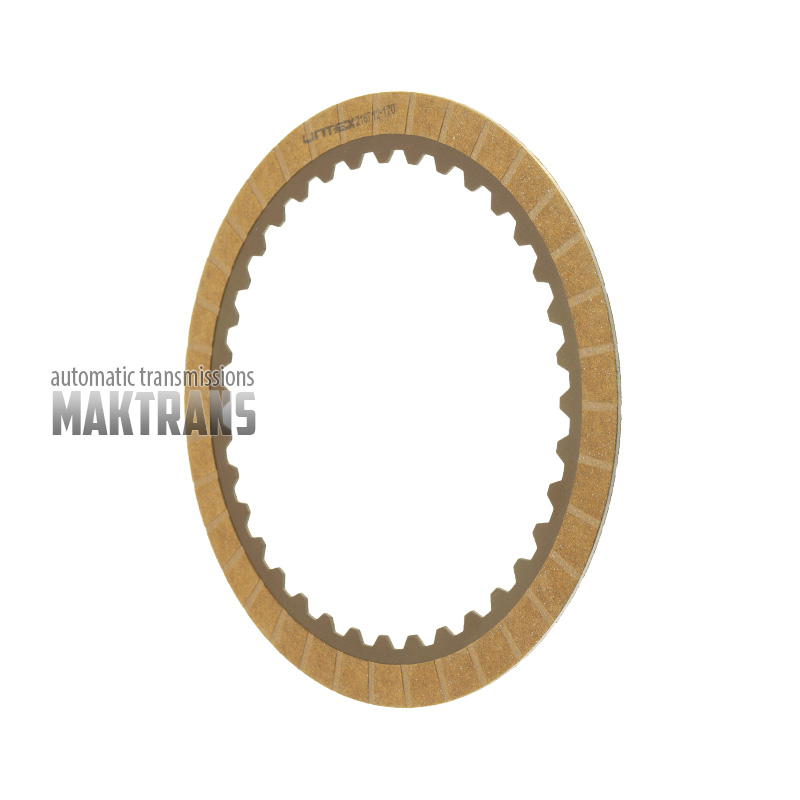 Friction plate FORWARD K114 OD 137 mm TH 1.70 mm 36T 216712-170