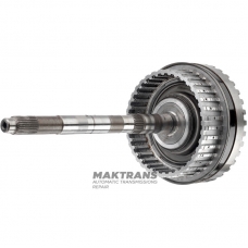 Input shaft and drum 3-5-R  4-5-6 Clutch GM 6T70 6T75 FORD 6F50 6F55  7T4Z-7G384-A 8A8Z-7F235-A 7T4Z-7A262-B 7T4Z-7F283-B [empty without plates 3-5-R  4-5-6 Clutch]