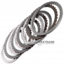 Steel and friction disc set 3-5-R Clutch GM 6T70, 6T75 / FORD 6F50, 6F55 — (4 friction discs, total thickness of the set 25.50 mm), 7T4Z-7B442-B, 7T4Z-7B164-D, 7T4Z-7B066-C, 7T4Z-7E085-B, 7T4Z-7D483-D