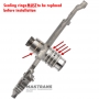 Oil Pump Hub AWF8G30 [G263] 8GB020 - (sealing-rings must be replaced with new ones before installing to transmission)