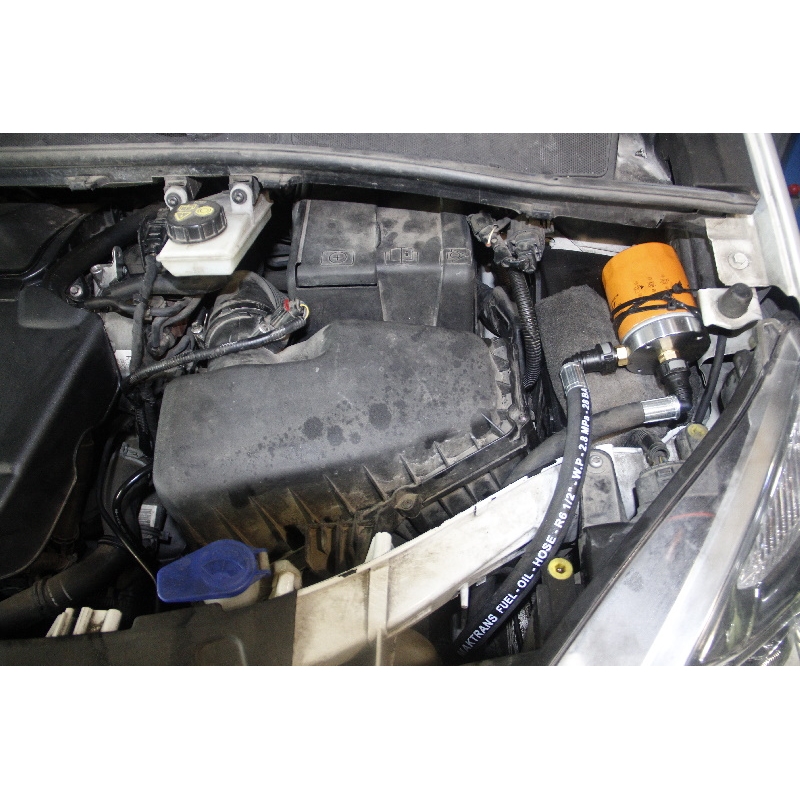 The additional filtration kit is installed only on Ford S-Max box model DCT450