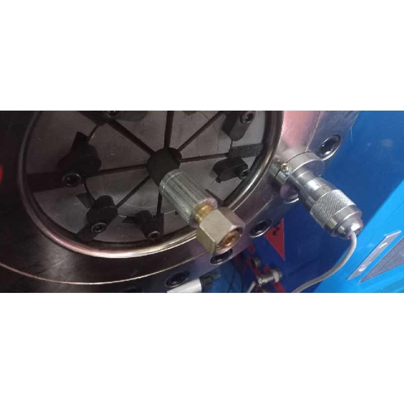 Repair replacement of high pressure hose fittings of VAG 09K TF-62SN heat exchanger  7H0317019B