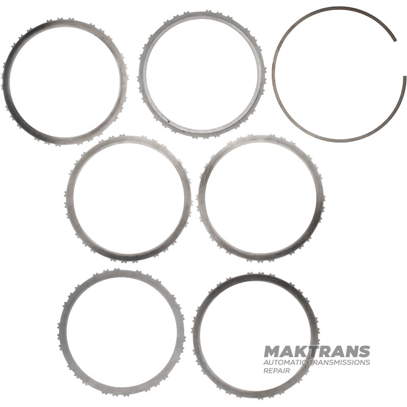 Friction and steel plate kit, pack OVERDRIVE A6GF1 GEN2 17-up 455252F010  3/3 friction plates ​