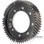 Differential helical gear (53T, OD182mm, 33mm, 8 mounting holes)