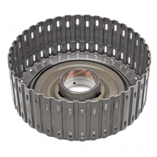K3 Clutch Drum (assembled) AW TF-60SN 09M, 09K, 09G — empty, without discs (for 4 friction discs), 6 mm step (oil pump side)