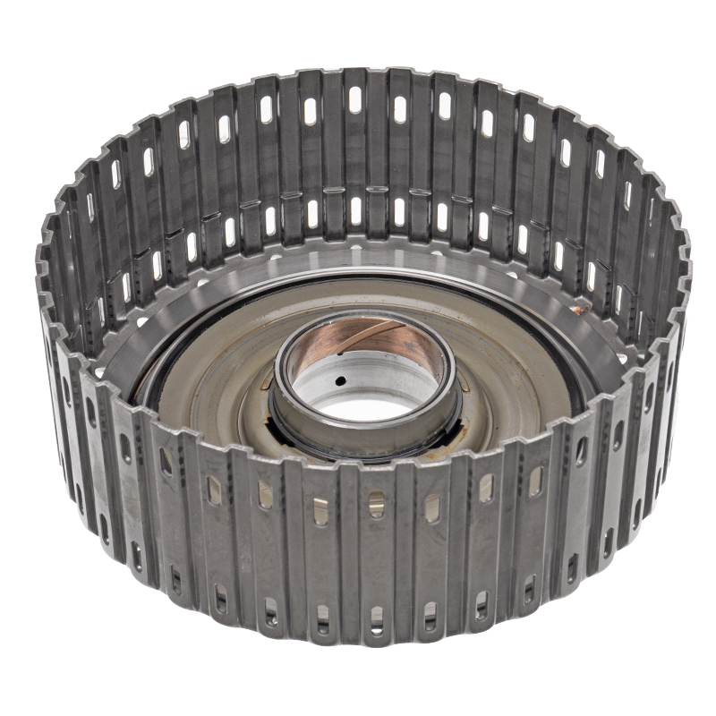 K3 Clutch Drum (assembled) AW TF-60SN 09M, 09K, 09G — empty, without discs (for 4 friction discs), 6 mm step (oil pump side)
