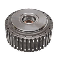 K3 Clutch Drum (assembled) AW TF-60SN 09M, 09K, 09G — empty, without discs (for 4 friction discs), 6 mm step (oil pump side)