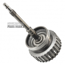 Input shaft [empty, without friction plates] Mercedes-Benz 722.6  [total height 359 mm, drum for 5 friction plates, 90 teeth on ring gear]