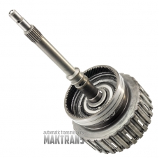 Input shaft [empty, without friction plates] Mercedes-Benz 722.6  [total height 359 mm, drum for 6 friction plates, 90 teeth on ring gear]