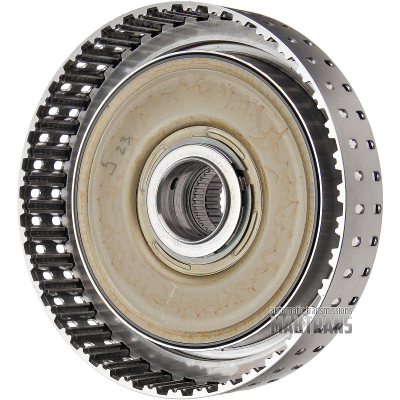 Drum K1 Clutch [empty , without plates] AW TF-60SN 09G  [for 5 friction plates, total neck height 23 mm]