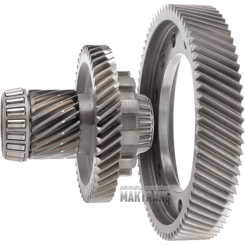 Differential primary gearset [20  73] TOYOTA U760E U760F  [differential helical gear 73 [OD 207 mm], intermediate shaft 20T [OD 61 mm] \ 46T [OD 141 mm]