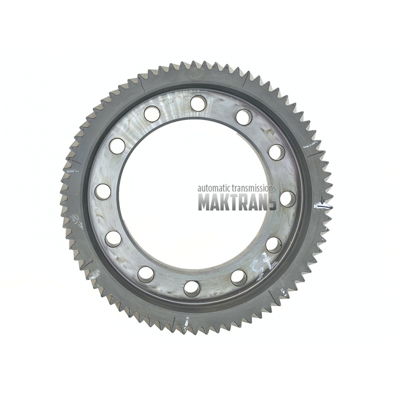 Differential primary gearset [18 \ 75] TOYOTA U760E U760F  [diff helical gear 75 teeth [Ø 213.20 mm], intermediate shaft 18 [Ø 56.50 mm] \ 46 teeth [Ø141.95 mm]