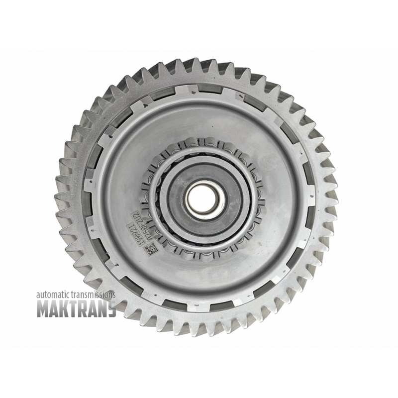Primary gearset [2077] MAZDA FW6AEL GW6AEL  inermediate. shaft 20T [Ø 52.70 mm], 50T [Ø 151 mm]  differential helical gear 77T [Ø 184.25 mm, TH 30.60 mm, 12 fixing holes]