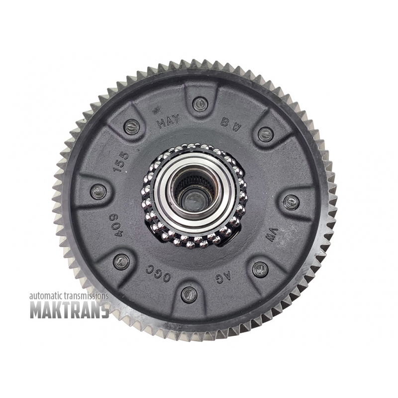 Differential [4WD] with ring gear DQ381 0GC 0GC409155  75T [Ø225.95 mm], 30 transfer case splines, 37 axle splines