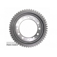 Differential helical gear D8LF1| D8F48W [8-speed wet DCT] | 43322-2N020 433222N020 [53 teeth, o.d. 233.70 mm, 2 notches, 12 fixing holes]
