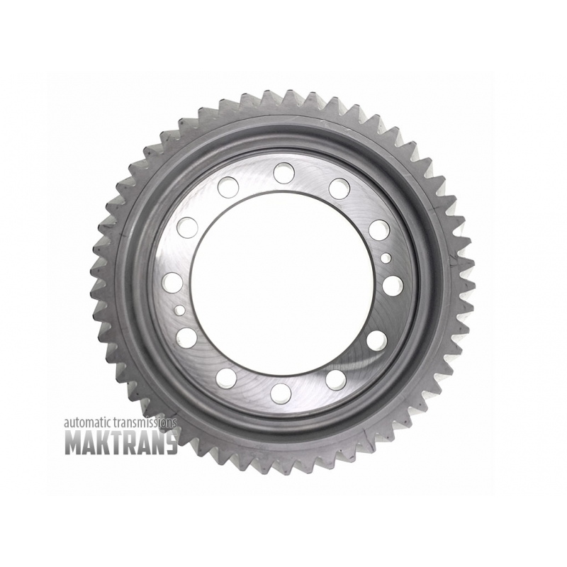 Differential helical gear D8LF1 D8F48W [8-speed wet DCT]  43322-2N020 433222N020 [53 teeth, o.d. 233.70 mm, 2 notches, 12 fixing holes]