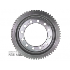 Differential helical gear D8LF1| D8F48W [8-speed wet DCT] | 433222N010 43322-2N010 [63 teeth, ext. Ø 237.95 mm, 1 notch, 12 fixing holes]