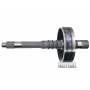 Input shaft with ring gear [72 teeth] AW TR-60SN 09D  height 309 mm, 24 splines [Ø 25.40 mm]