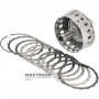 Oil pump hub, drum B1 Brake Mercedes-Benz 722.9 - R2202724224, overall height 245 mm, 4x4 friction discs