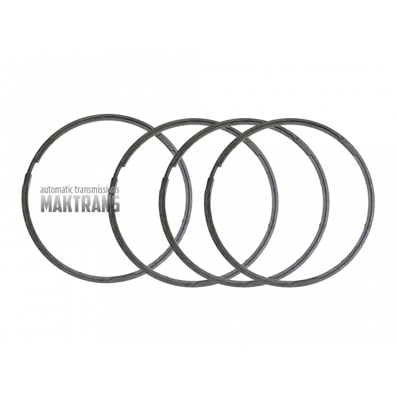 Plastic ring kit [PEEK] for double wet clutch VAG 02E DQ250  02E323557B [4 rings included, 55 mm x 60 mm]