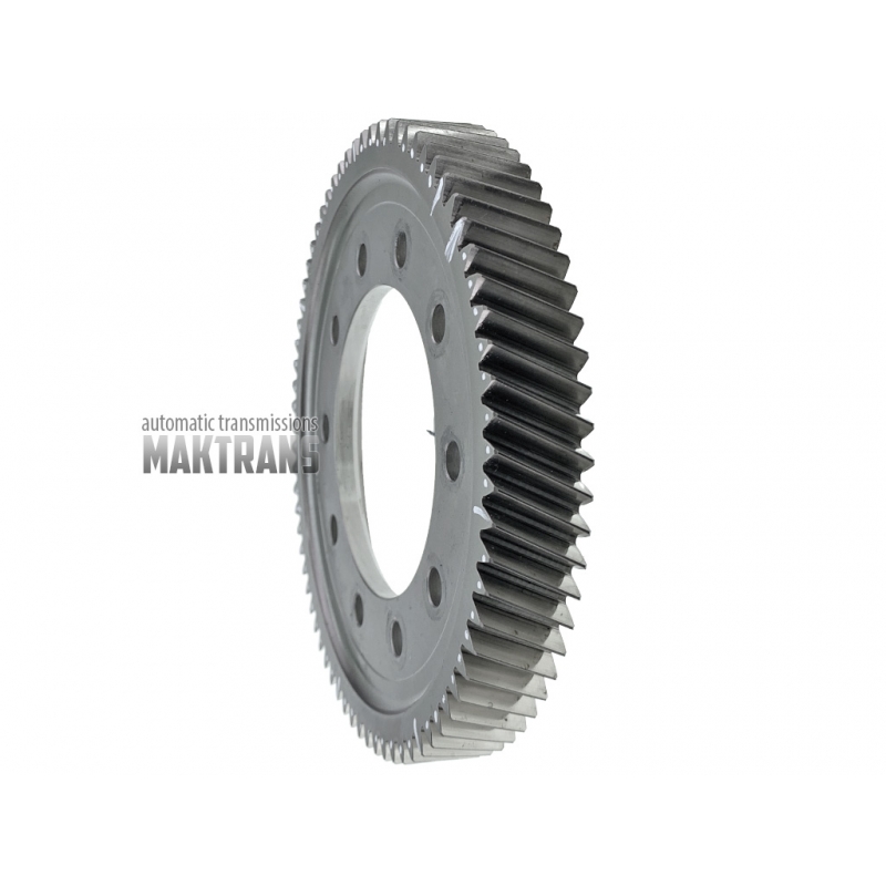 Differential helical gear GETRAG 7DCT300 PSA EDC 7 PS251 [71 teeth, Ø 230.05 mm, TH 30.40 mm, 10 mounting holes]