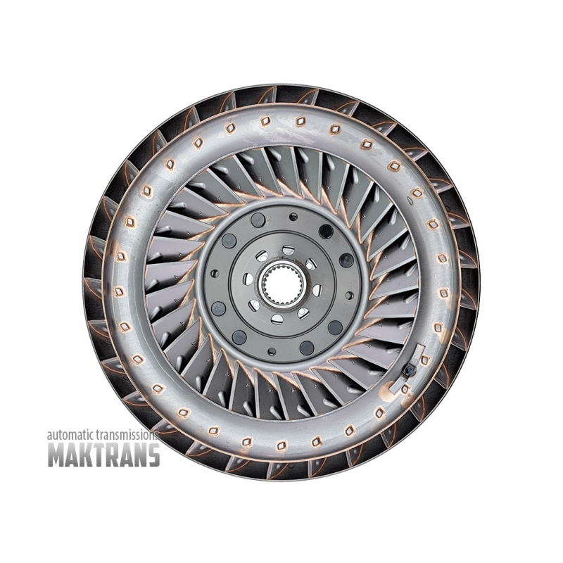Torque converter turbine wheel and spring damper RE7R01A  (JR710E) [out.Ø 260.63 mm, 24 splines]