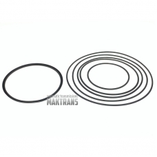 Rubber ring kit LOW&L/R CLUTCH JF506E - 6pcs: FP0121396 FP0121397 FP0319384 FP01194H6 FP01191X1 FP01195D3 FP03195D3  FP01195D4  FP03195D4