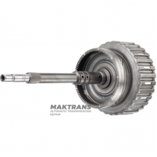 Input shaft with drum K2 MERCEDES-BENZ 722.6 [total shaft length 378 mm, 90 teeth on the ring gear, 6 friction plates]